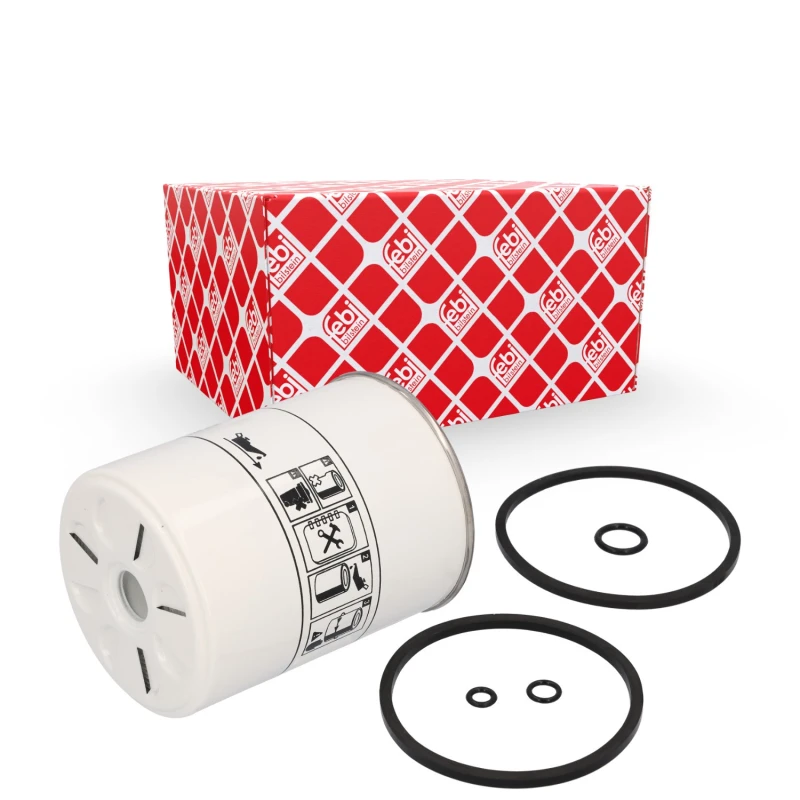 Image of FEBI BILSTEIN 22575 Fuel Filter Filter Insert, with gaskets/seals Fuel filter (9)