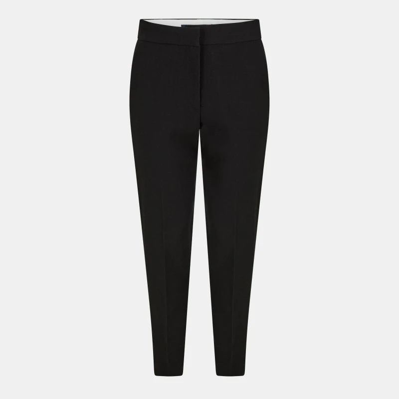 Image of French Connection Womens Whisper Tailored Tapered Trousers Black female 8 (XS)