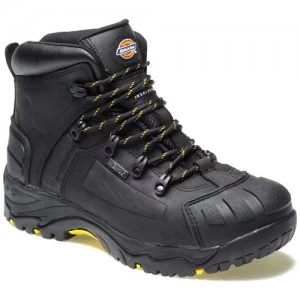 Image of Dickies Mens Medway Safety Hiker Boots Black Size 10