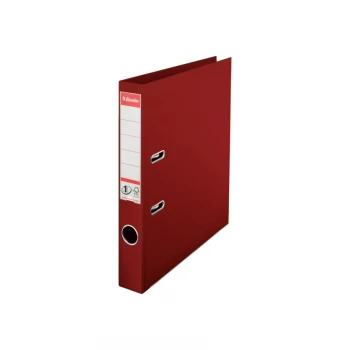Image of NO.1 Lever Arch File Polypropylene, A4, 50 MM, Burgundy - Outer Carton of 10