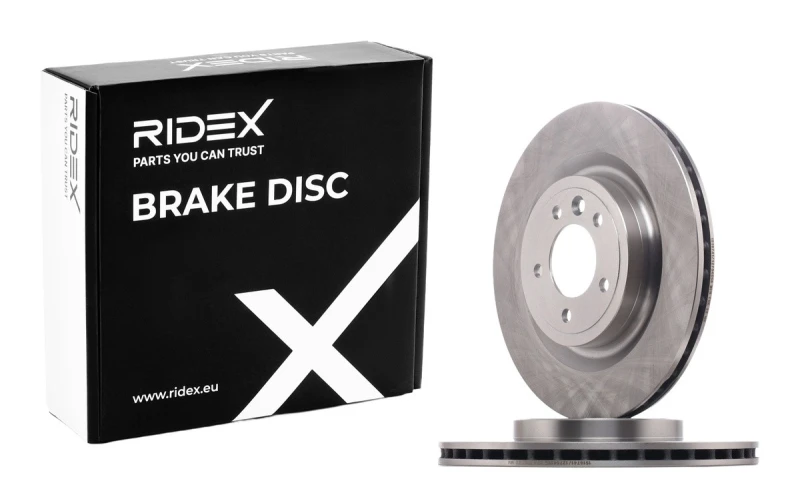 Image of Brake disc RIDEX 82B1537