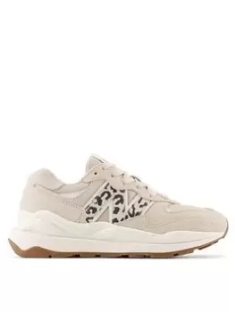 Image of New Balance 5740 Trainers - Beige , Print, Size 6, Women