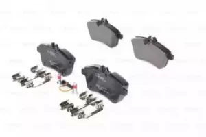 Image of Bosch 0986494085 BP995 Brake Pad Set Disc Brake Front Axle
