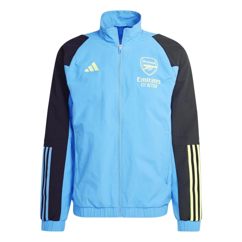 Image of adidas Arsenal Presentation Jacket 2023/2024 Mens Blue male XS