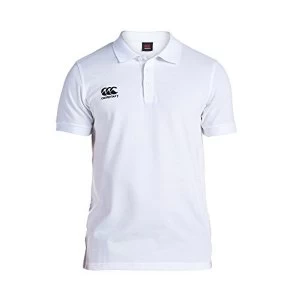 image of Canterbury Mens Waimak Polo, White, X-Small