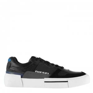 Image of Diesel Dese MG Low Trainers - H7812 Blk/Gry