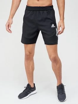 Image of adidas Aero Warrior Shorts - Black, Size 2XL, Men