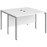 Image of Dams International Desk MB1212BSWH 1,200 x 1,200 x 725 mm