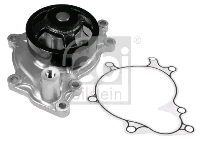 Image of FEBI BILSTEIN 47442 Water pump Cast Aluminium, with gasket/seal Cast Aluminium Water Pump (1260)