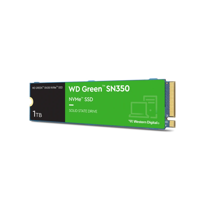 Image of Western Digital Green WDS100T2G0C internal solid state drive 1TB M.2