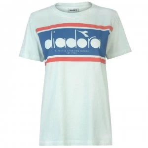 Diadora Spectra T Shirt - Fair Aqua