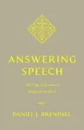 Image of answering speech the life of prayer as response to god