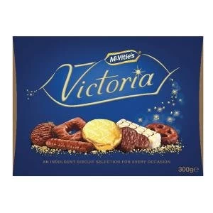 McVities Victoria Carton 300g Assortment of milk, dark and white