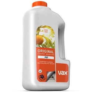 Image of Vax Original Pet Carpet Cleaning Solution 1.5L