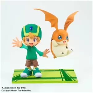 Image of Digimon Adventure DXF Adventure Archives Takeru & Patamon Statue