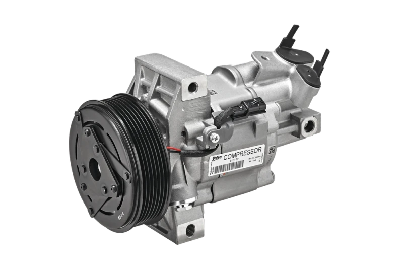 Image of VALEO 813177 AC Compressor NEW Original PART, PAG 125, Refrigerant: R134a, with PAG compressor oil Compressor,air conditioning (447)