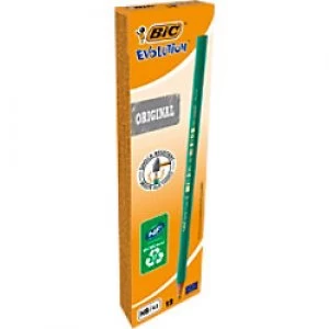 BIC Pencil Ecolutions Evolution HB Pack 12