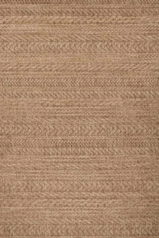 Image of THE RUGS Indoor Outdoor Granado Rug Chevron Design, Weather Resistant Pile in Beige Size: 120cm x 170cm Beige Unisex 120cm x 170 cm