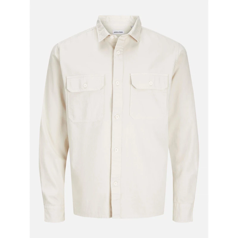 Image of Jack and Jones Travis Shirt Mens Moonbeam male L