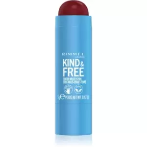 image of Rimmel Kind & Free multi-purpose makeup for eyes, lips and face shade 005 Berry Sweet 5 g