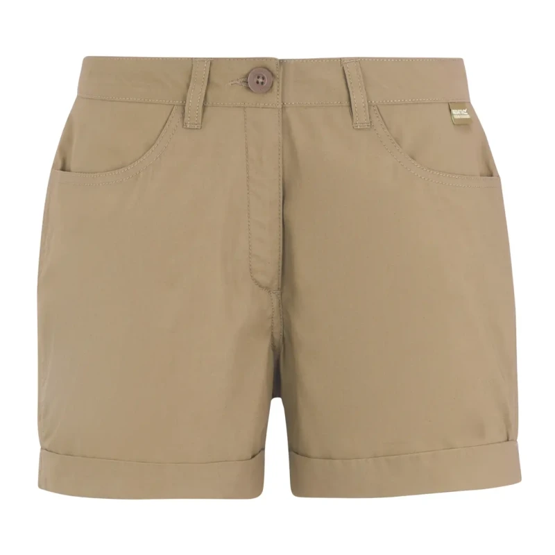 Image of Regatta Womens chino shorts Regatta Pemma Beige Female 38