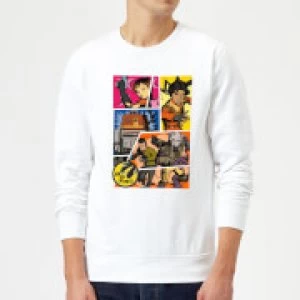 Image of Star Wars Rebels Comic Strip Sweatshirt - White - L