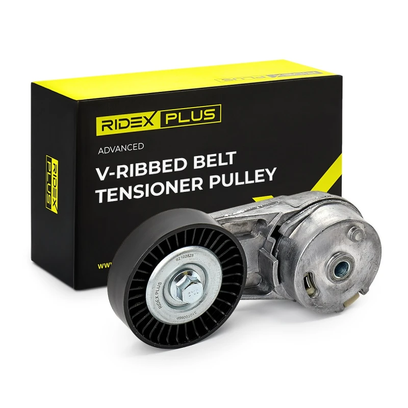 Image of RIDEX PLUS 310T0066P Tensioner Pulley Tensioner Pulley,v-ribbed belt (310)
