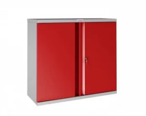 Image of Phoenix SCL0891GRK Red Steel Storage Cupboard 830mm with Key Lock