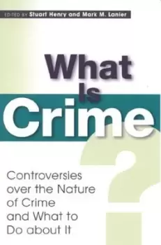 Image of What Is Crime? by Stuart Henry