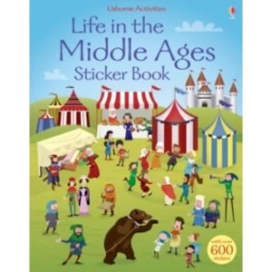 Image of Life in the Middle Ages Sticker Book by Fiona Watt (Paperback, 2015)