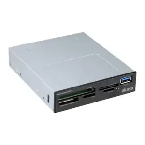 image of Akasa USB 3.0 Desktop PC 3.5" Bay Multi Card Reader