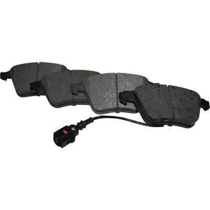 Image of JP GROUP 1163607810 Brake pad set JP Front Axle, with integrated wear warning contact Brake Pad Set,disc brake (402)