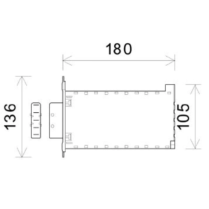 Image of Heater matrix DIEDERICHS DCM3835
