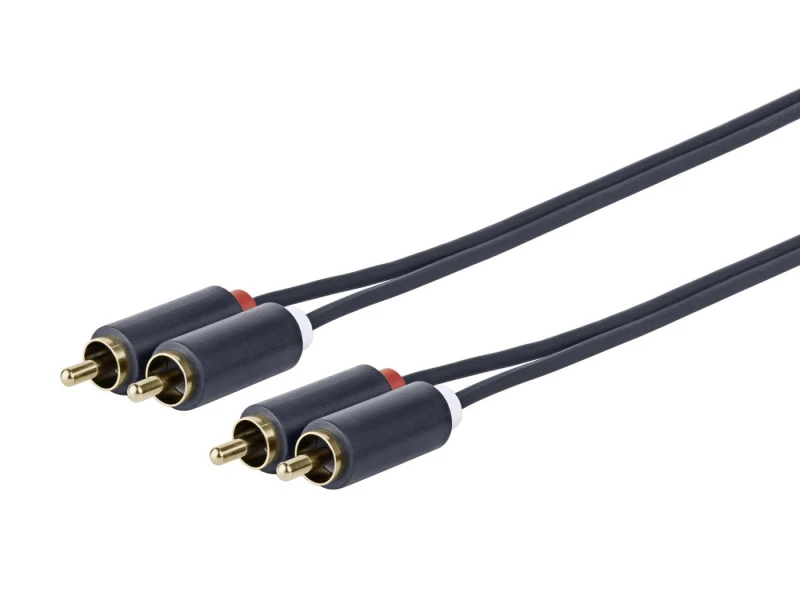 Image of Vivolink PRORCARCA0.5 audio cable 0.5 m 2 x RCA Black
