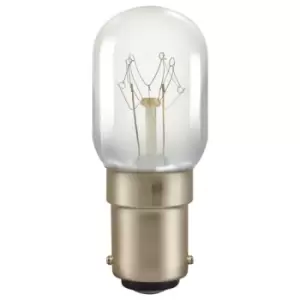 Image of Crompton Lamps 15W 22x55mm Fridge/Freezer B15 Warm White Clear