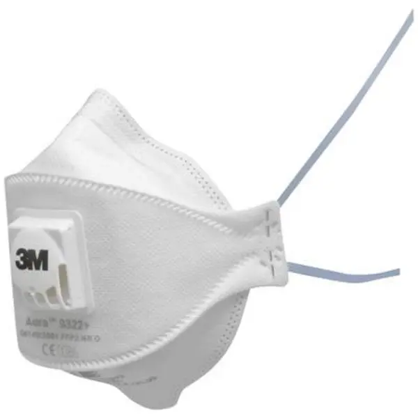 image of 3M Aura 9322+ 9322+ Valved dust mask FFP2 D 10 pc(s) 9322+