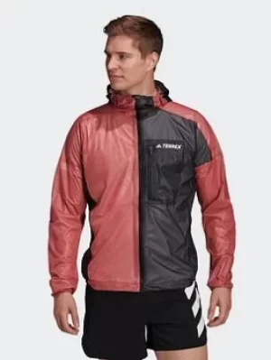 Image of adidas Terrex Agravic 2.5-layer Rain Jacket, White Size M Women