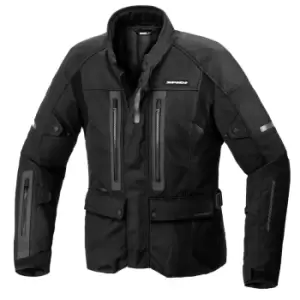 Image of Spidi Traveler 3 Black Motorcycle Jacket 2XL