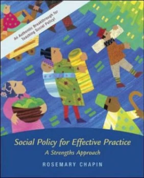 Image of Social Policy for Effective Practice by Rosemary K Chapin Paperback