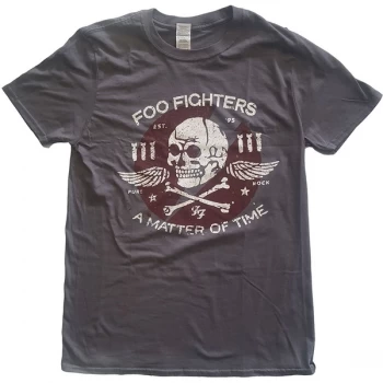 Image of Foo Fighters - Matter of Time Unisex Large T-Shirt - Grey