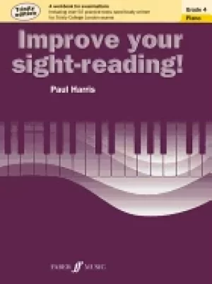 Image of improve your sight reading trinity piano grade 4 a workbook for examination