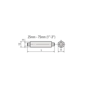 image of 167-101 25MM Measuring Standard