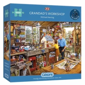 Image of Gibsons Grandad's Workshop 1000 Piece Jigsaw Puzzle