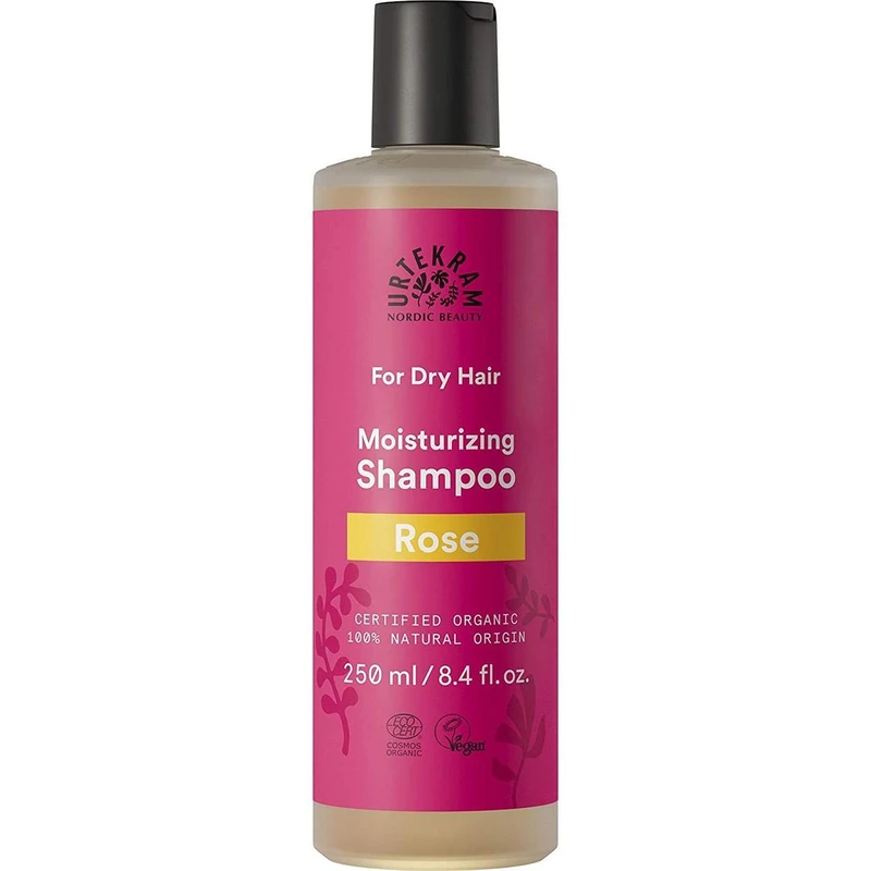 Image of Urtekram Organic Rose Shampoo for Dry Hair 250ml
