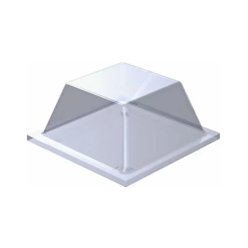 310008 PU Square Protective Feet 12.6 x 12.6 x 5.7 - Clear Sheet 100 - R-tech