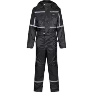 Image of Regatta Unisex Adult Pro Waterproof Overalls (XS) (Black)
