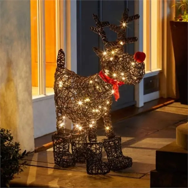 Image of Three Kings 80 LED - Sparkly Rudolph