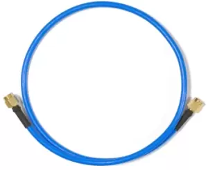 Image of Mikrotik Flex-guide coaxial cable 0.5 m RPSMA Blue