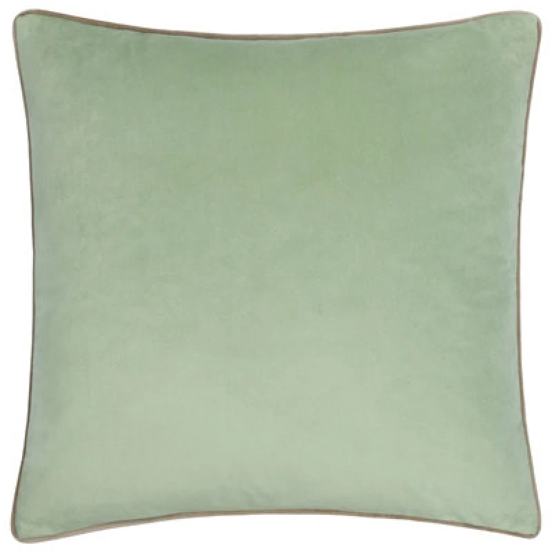 Image of Furn Furn Meridian Velvet Cushion in Aqua Size: 45cm x 45cm Aqua 45cm x 45cm Unisex 5025532353825