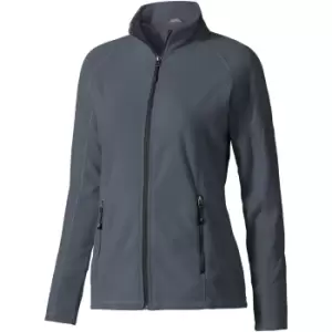 Image of Elevate Womens/Ladies Rixford Full Zip Polyfleece (XS) (Storm Grey)